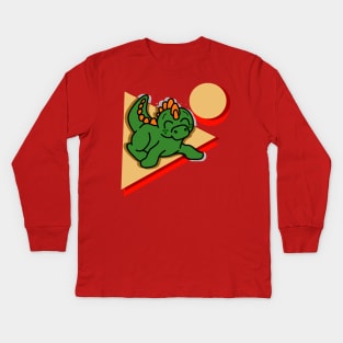 Alli the Alligator Kids Long Sleeve T-Shirt